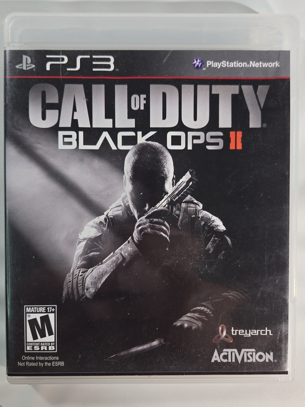 Sony PS3 Call of Duty: Black Ops II - Black & Gray Cover
